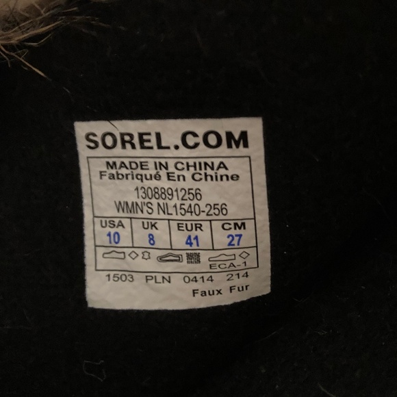 Sorel Joan of Arctic Winter Boots Women’s Size 10 - Picture 6 of 9